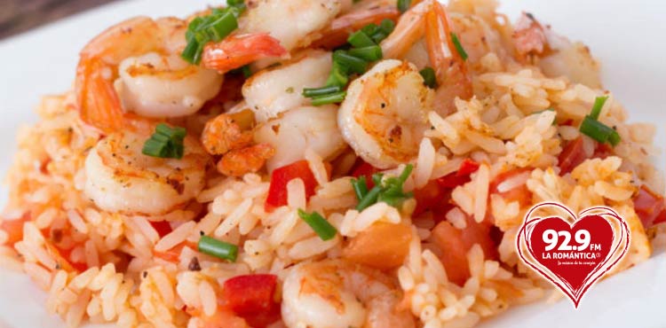 arroz frito camarón zanahoria