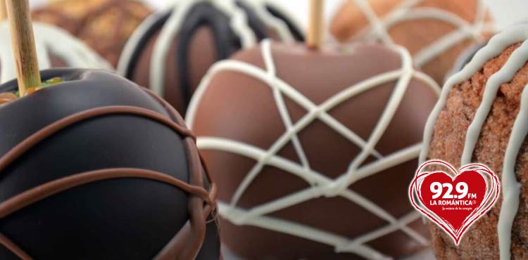 receta manzanas chocolate