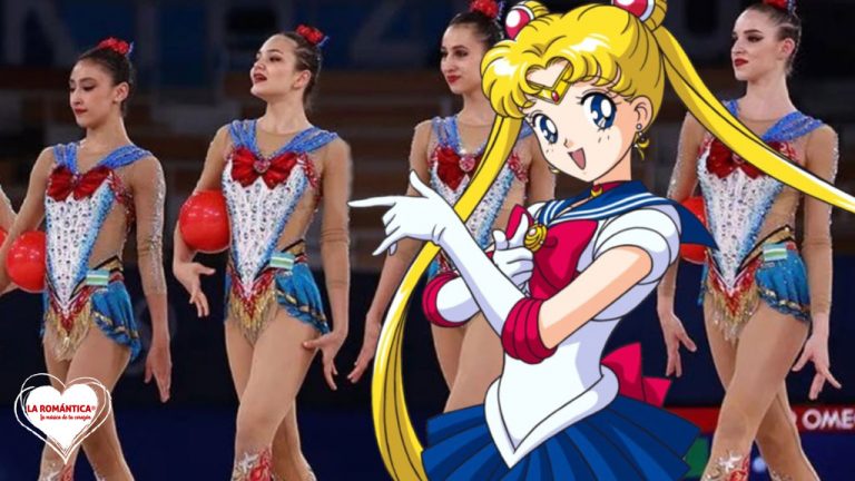 Gimnasia rítmica con todo el poder del prisma lunar de Sailor Moon en Tokio 2020