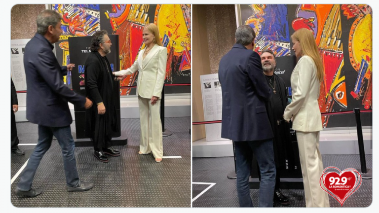 Nicole Kidman saluda a Mijares y hasta compra queso oaxaca en México