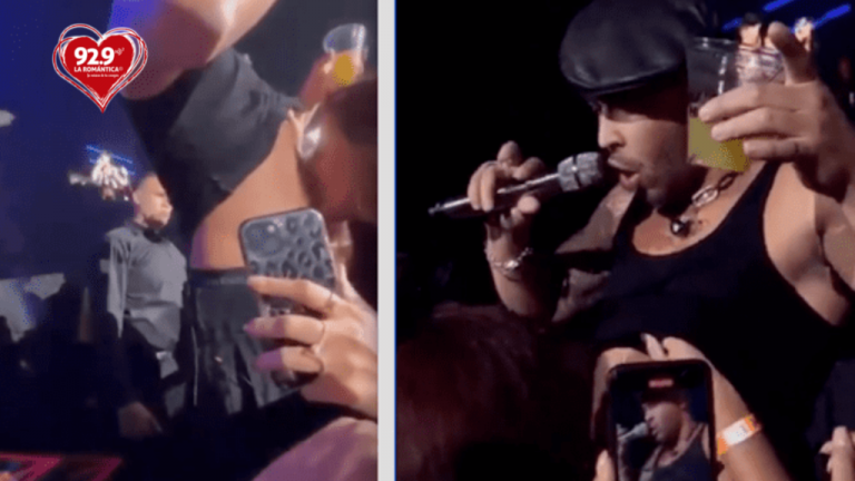 Fan le da cariñosa muestra de amor a Prince Royce en pleno concierto