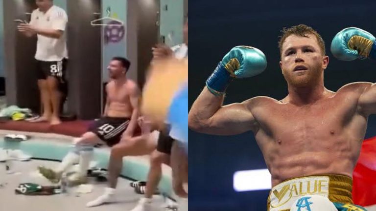 “Canelo” Álvarez amenaza a Messi por patear playera del Tri