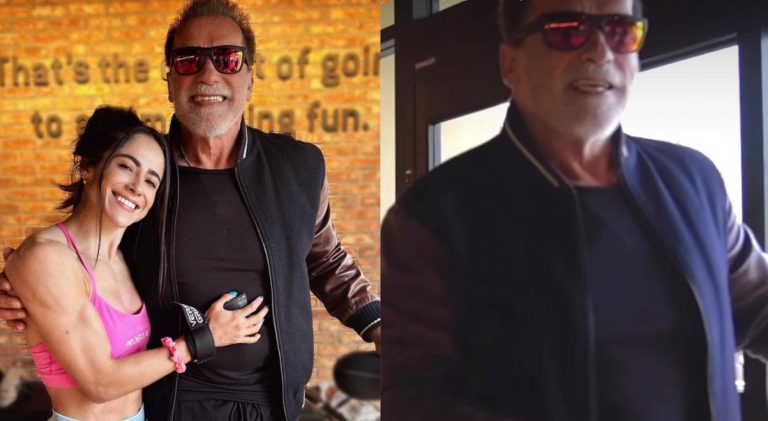Influencer fitness mexicana recibe emotivo mensaje de Schwarzenegger