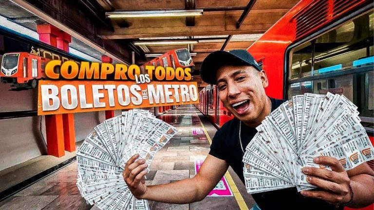 YouTuber Yulay obsequia boletos gratis a transeúntes del metro