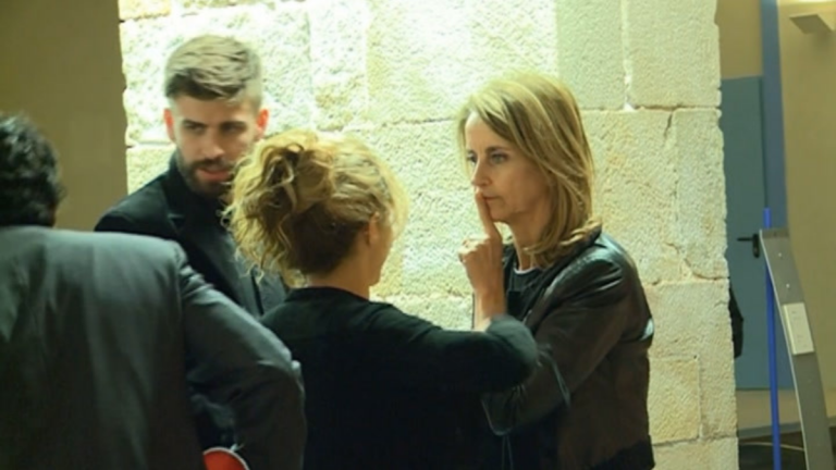 Esta es la historia detrás de la agresión de la madre de Piqué a Shakira