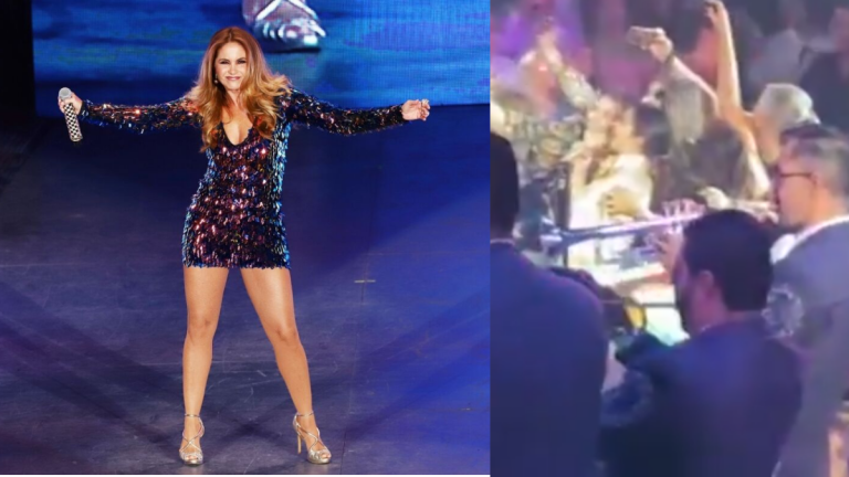 Lucero es agredida por fan en pleno concierto